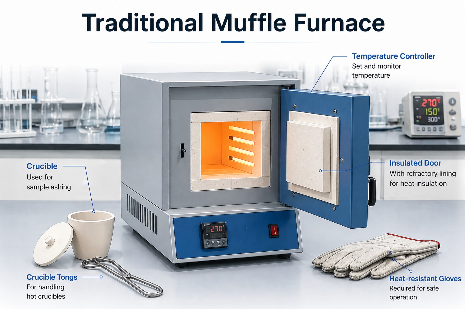 muffle furnace residue on ignition